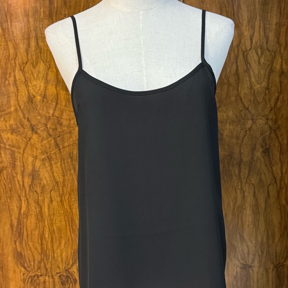 Elaine Turner Black Camisole Top Sz Medium